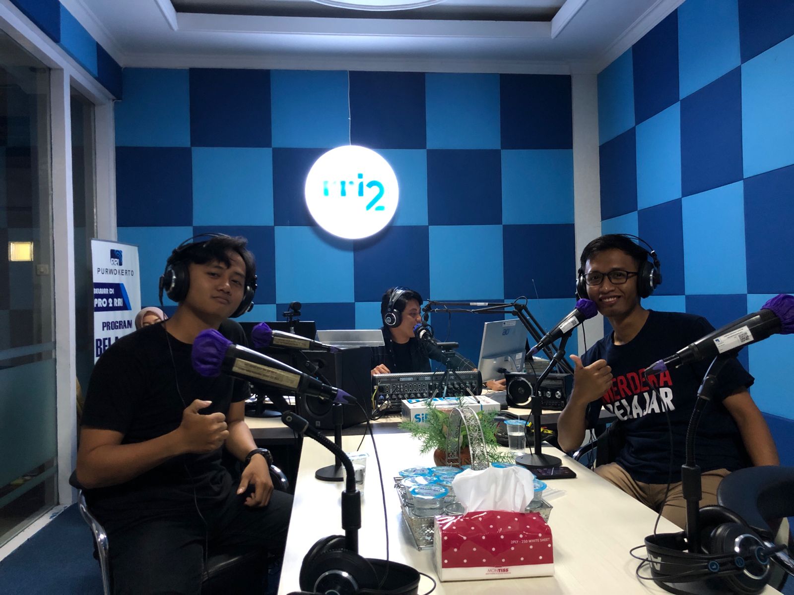 Mengisi Acara Komunitas di RRI Purwokerto